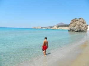 Milos-Spiaggia di Firiplaka