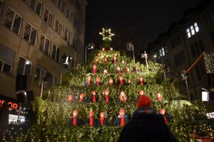 Singing Christmas Tree a Zurigo